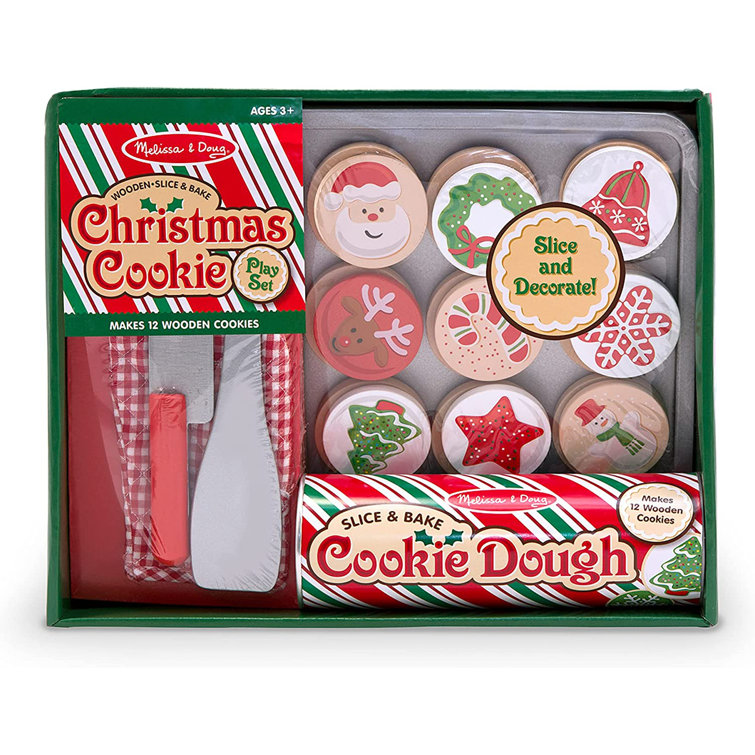 Slice and Bake Christmas Cookie Play Food Set